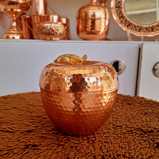 قندان سیب مسی سایز متوسط قطر ۸
