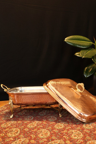 سوفله خوری درب دار مستطیل سایز ۲ وارمردار نانو