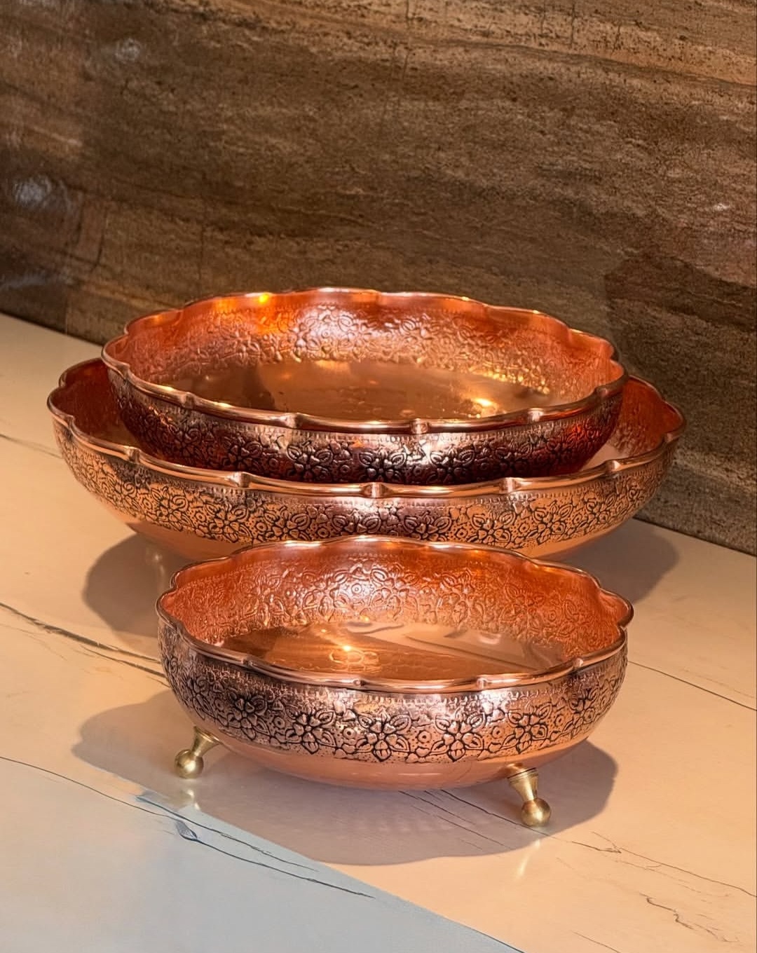 سرویس پذیرایی دیبا گل مسی ۳ تیکه
