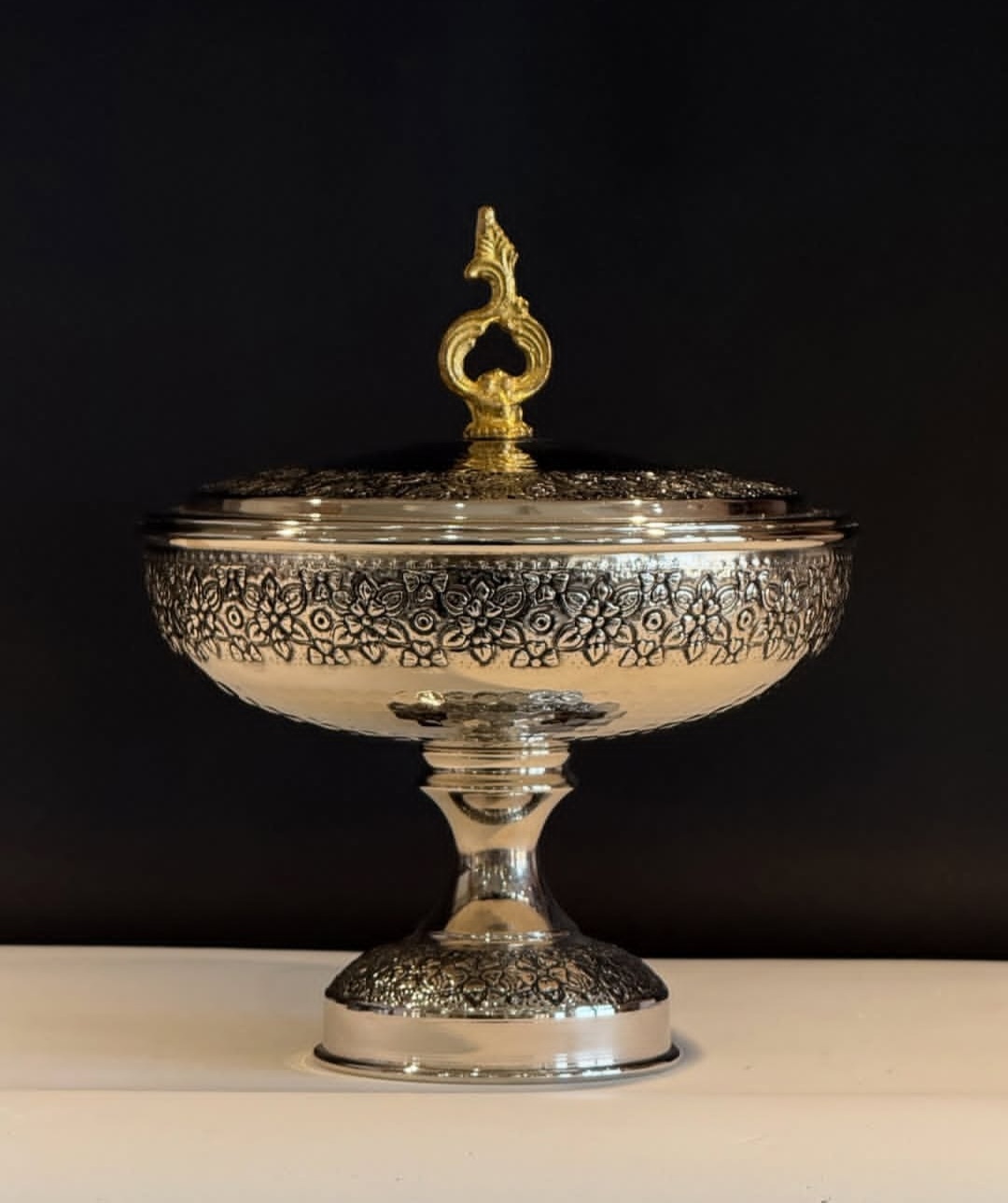 گز خوری مسی دیبا کروم سیاه قلم نانو