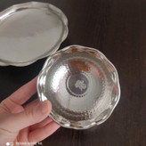 پیاله سه پایه مسی چکشی کروم ۶ عددی نانو شده اعلا و درجه یک