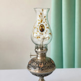 گردسوز مسی کروم تراش با گل های مسی گلبرگ نانو ارتفاع ۲۶ سانت اعلا ودرجه یک
