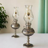 گردسوز مسی کروم تراش با گل های مسی گلبرگ نانو ارتفاع ۲۶ سانت اعلا ودرجه یک