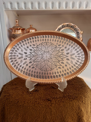 سینی بیضی سایز 8 اندازه 43×28