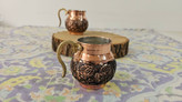 سس خوری مسی گلبرگ ۲ عددی دسته برنجی نانو شده و اعلا درجه یک