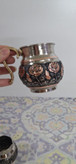 سس خوری مسی کروم تراش گلبرگ دسته برنجی